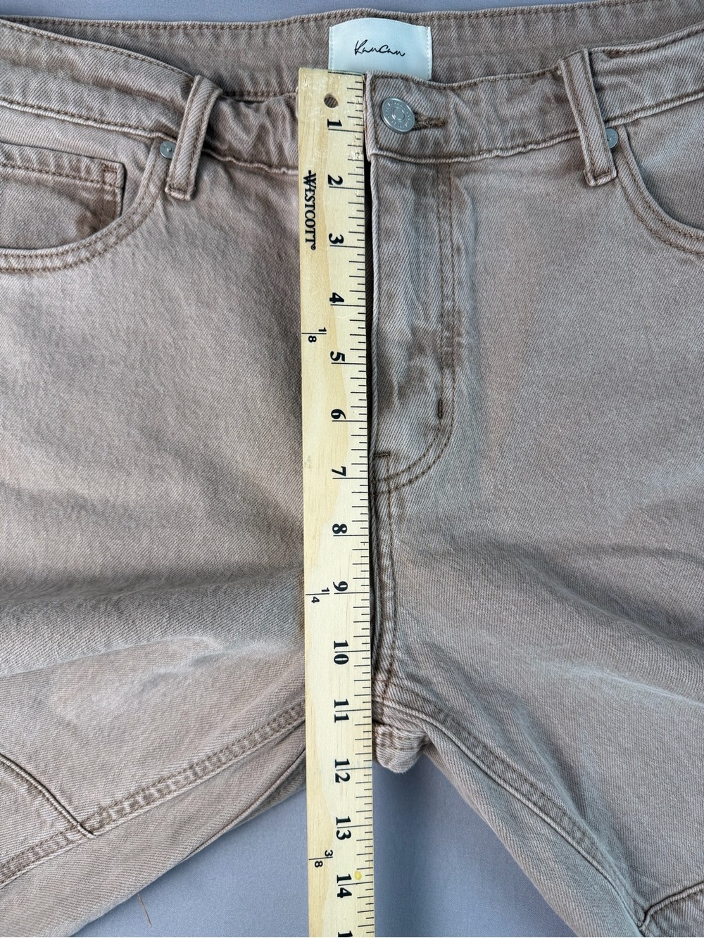Women’s KanCan Rosanne High Rise Barrel Fit Bermuda Shorts Size 30 - Picture 7 of 12